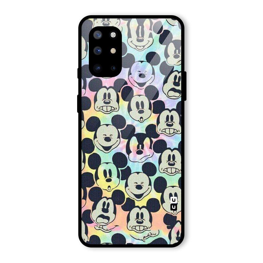 Fun Rainbow Faces Glass Back Case for OnePlus 8T
