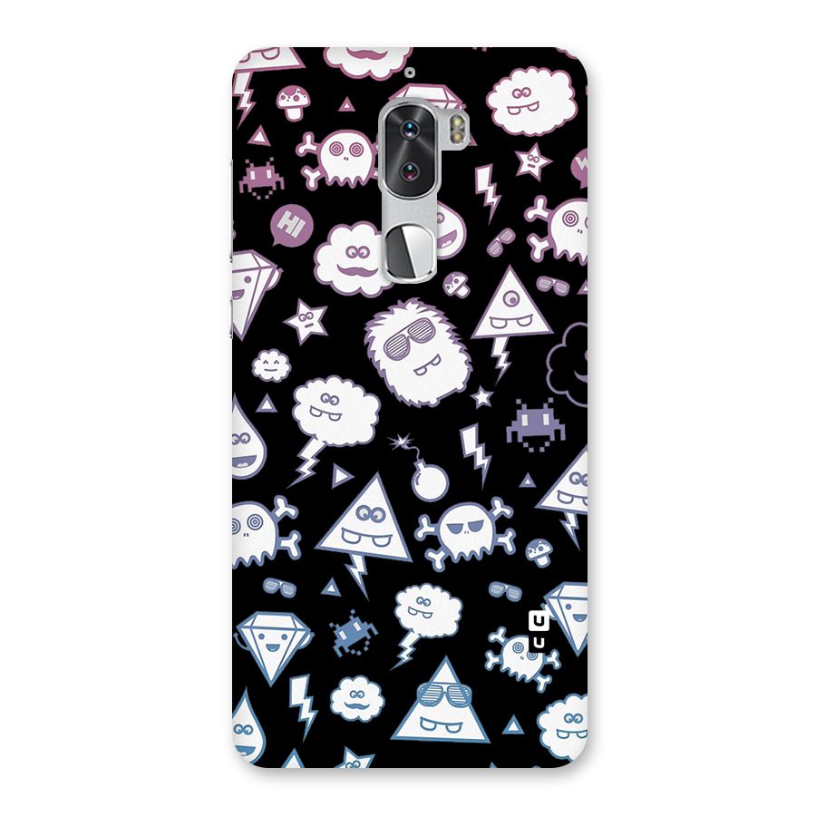 Funny Faces Back Case for Coolpad Cool 1