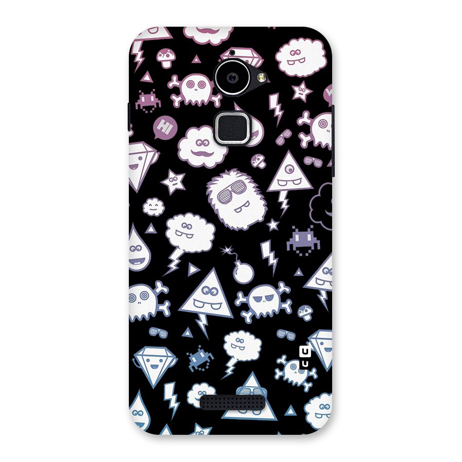 Funny Faces Back Case for Coolpad Note 3 Lite