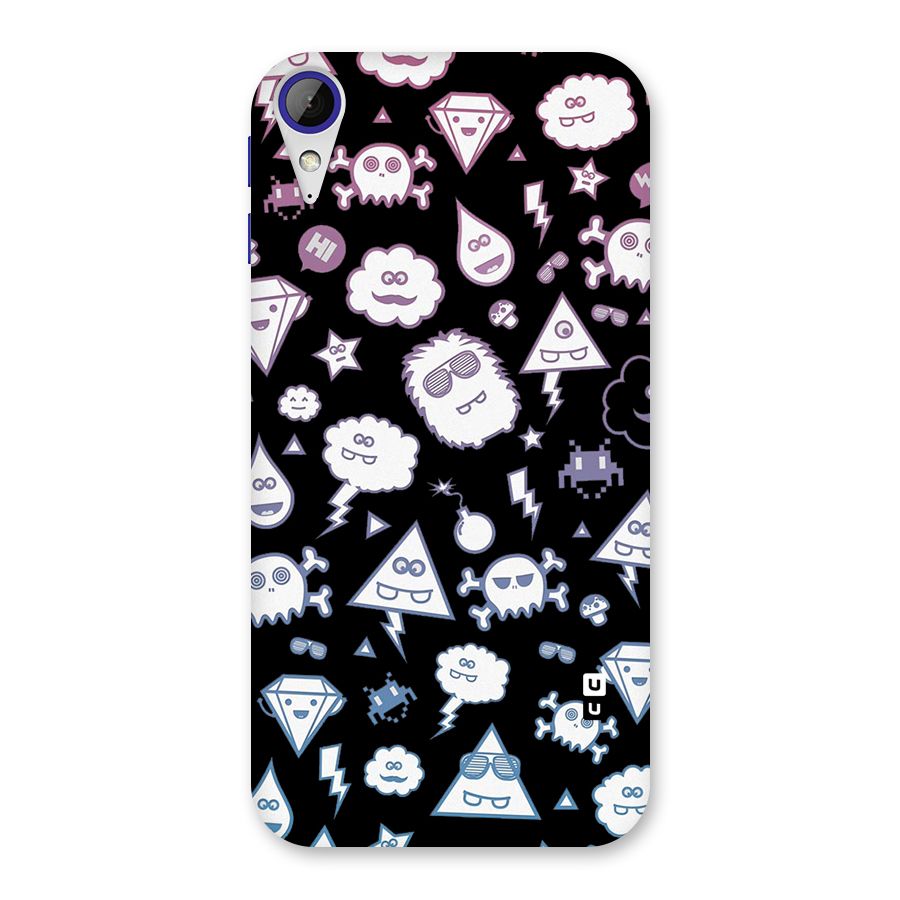 Funny Faces Back Case for Desire 830