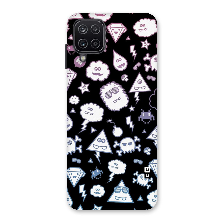 Funny Faces Back Case for Galaxy A12