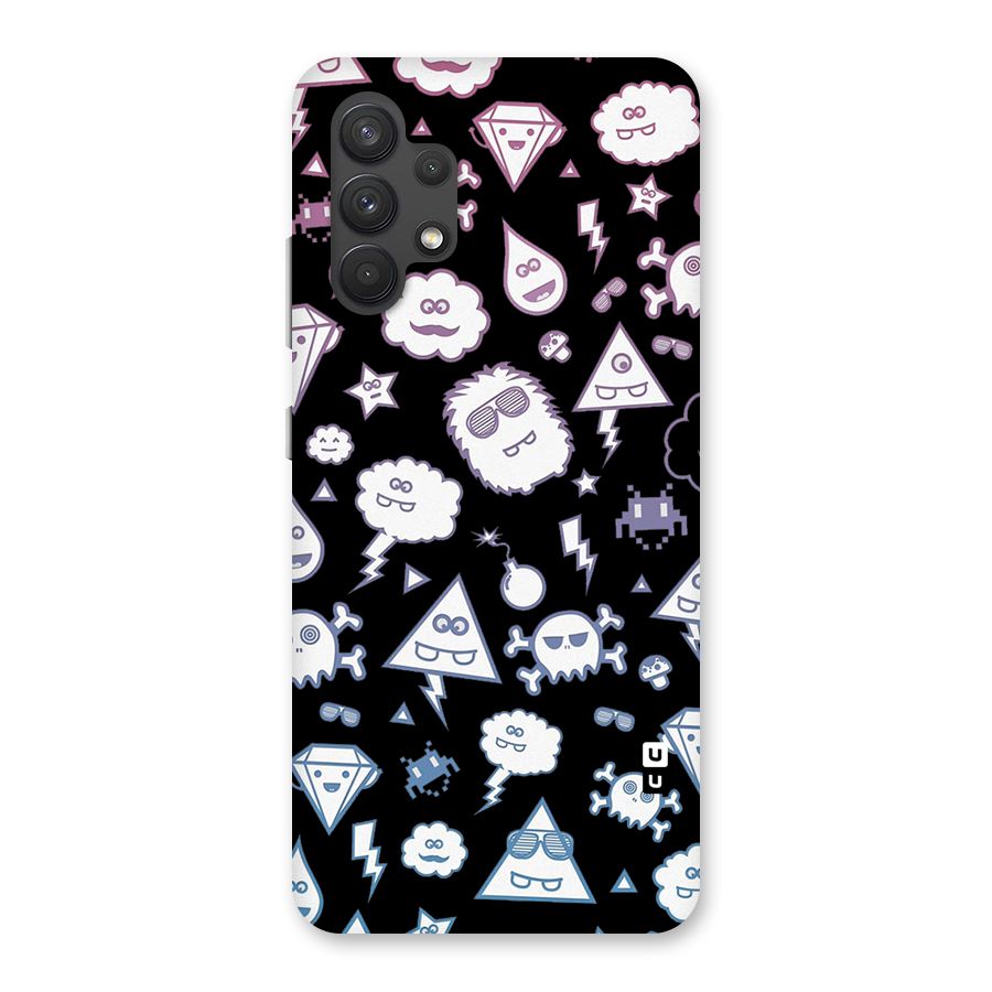 Funny Faces Back Case for Galaxy A32