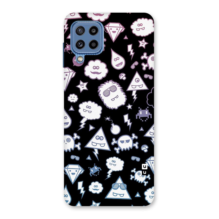 Funny Faces Back Case for Galaxy M32