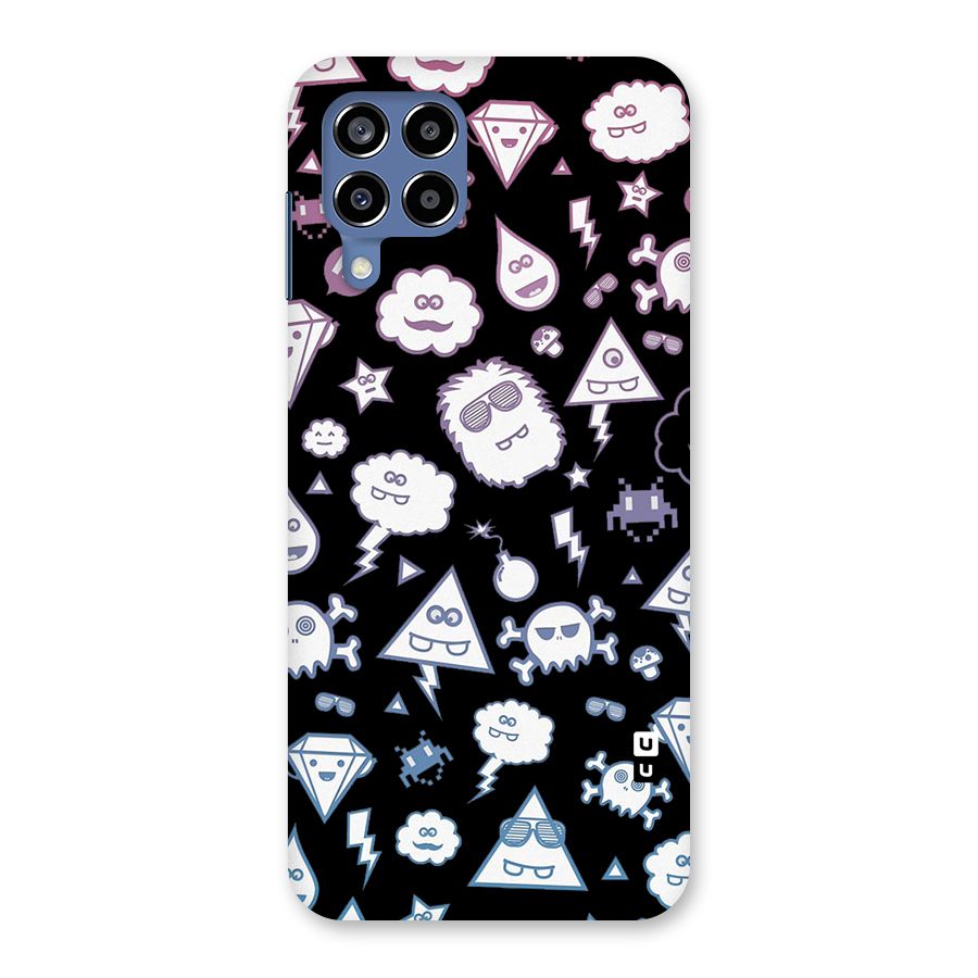 Funny Faces Back Case for Galaxy M53 5G