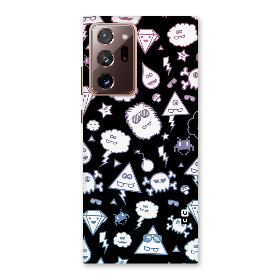 Funny Faces Back Case for Galaxy Note 20 Ultra