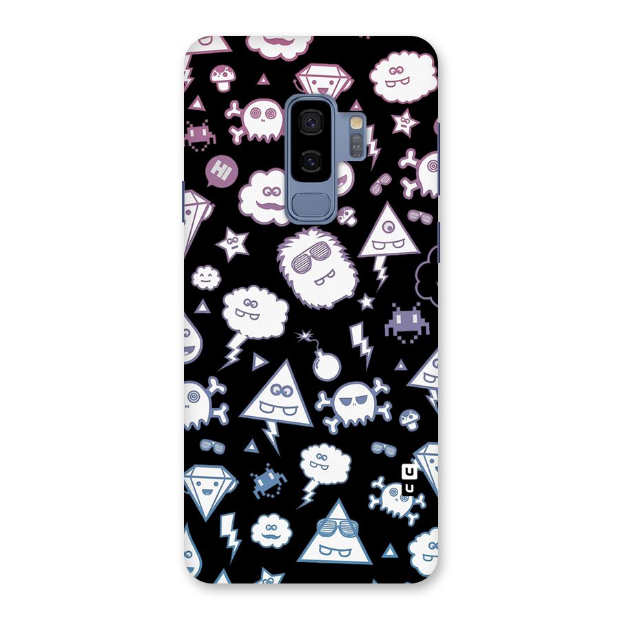 Funny Faces Back Case for Galaxy S9 Plus