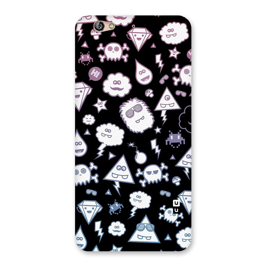 Funny Faces Back Case for Gionee S6