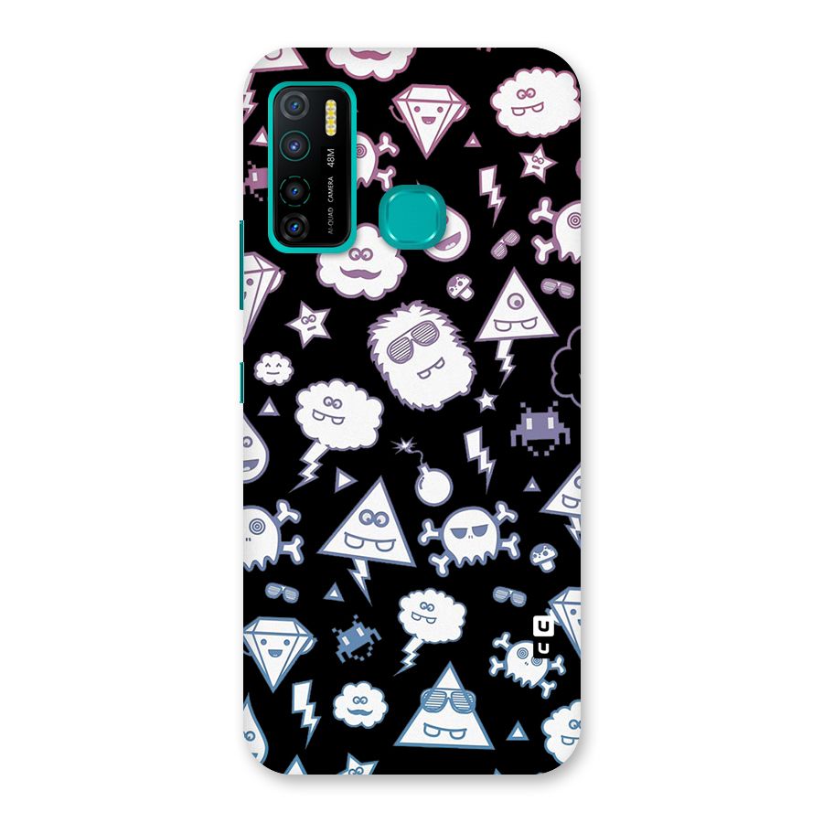 Funny Faces Back Case for Infinix Hot 9 Pro