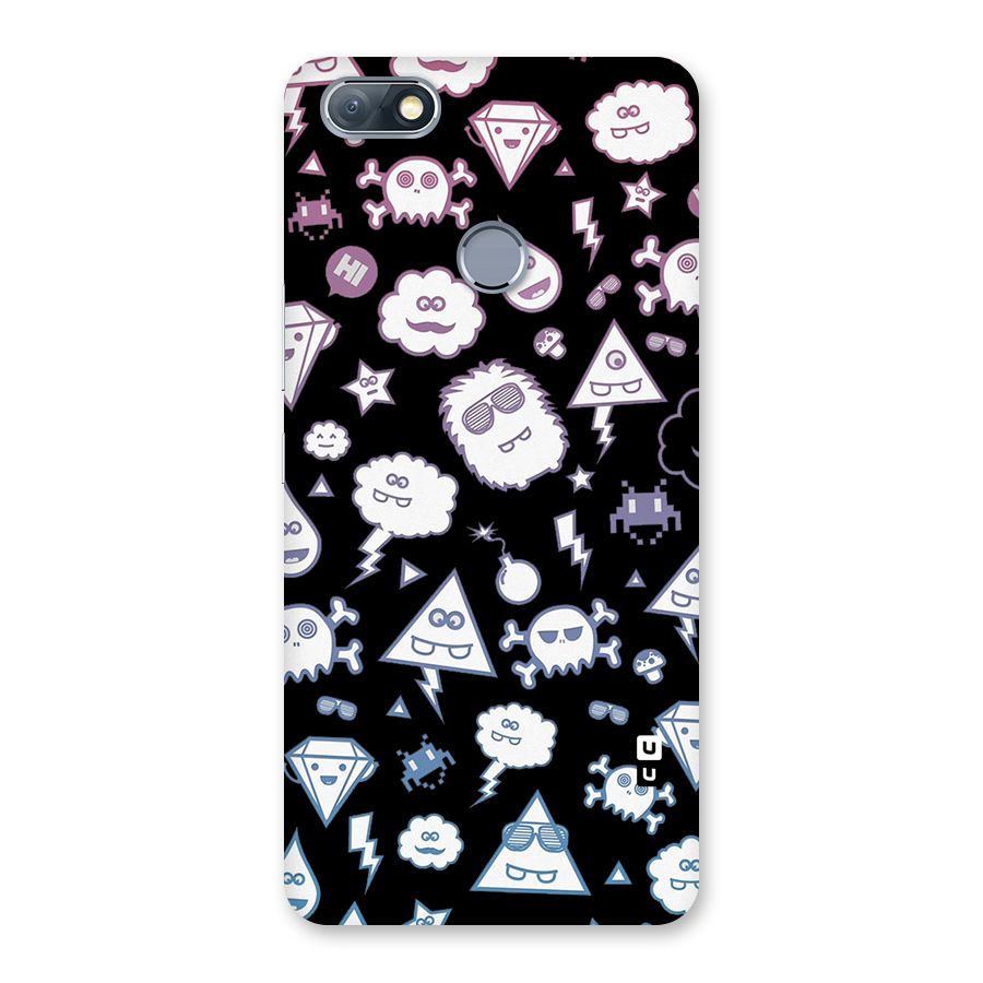 Funny Faces Back Case for Infinix Note 5