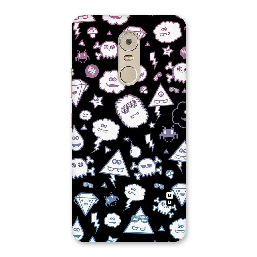 Funny Faces Back Case for Lenovo K6 Note
