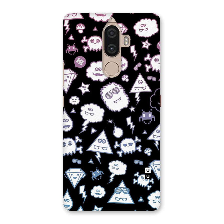 Funny Faces Back Case for Lenovo K8 Note