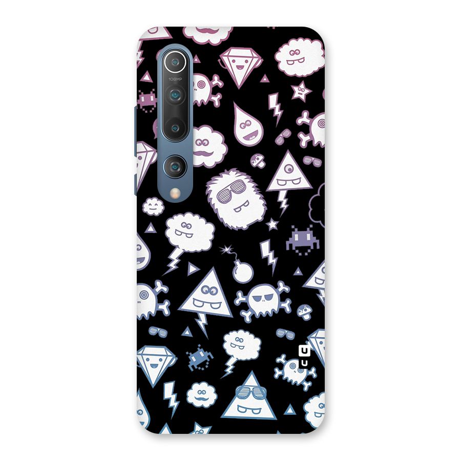 Funny Faces Back Case for Mi 10