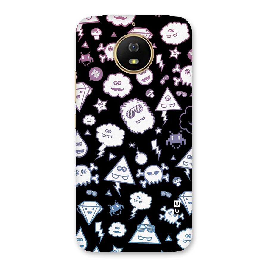 Funny Faces Back Case for Moto G5s