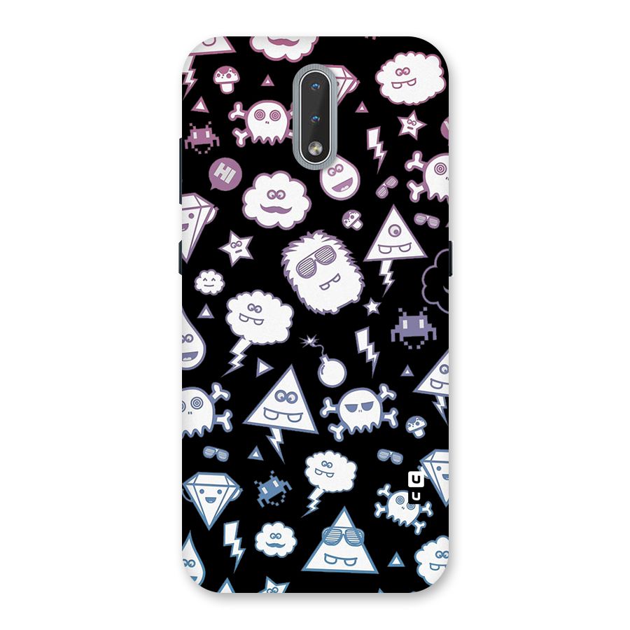 Funny Faces Back Case for Nokia 2.3