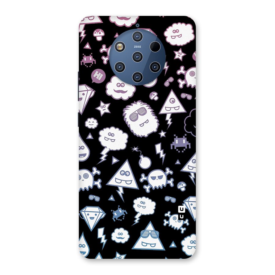 Funny Faces Back Case for Nokia 9 PureView