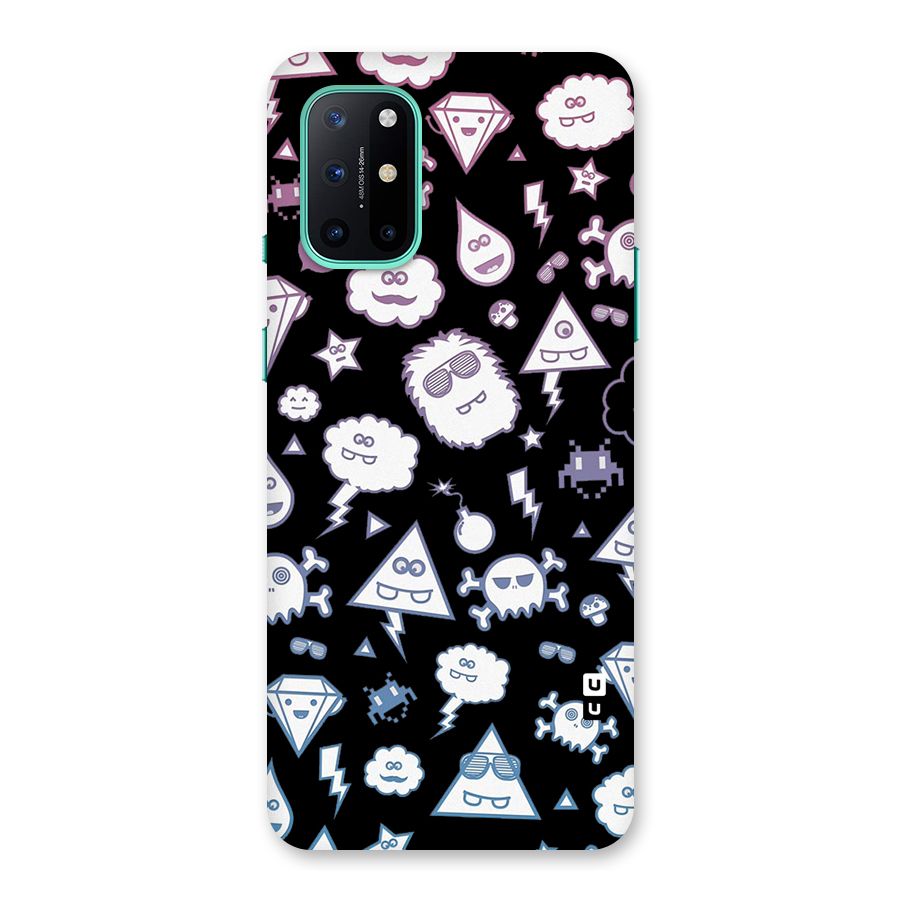 Funny Faces Back Case for OnePlus 8T