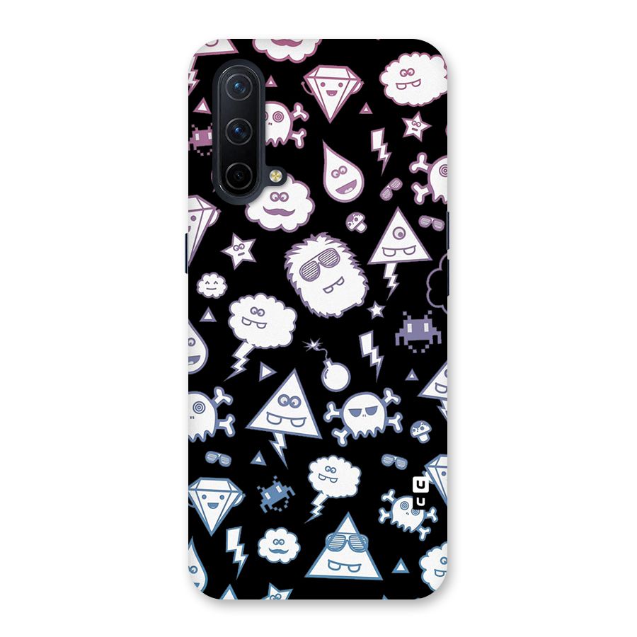 Funny Faces Back Case for OnePlus Nord CE 5G