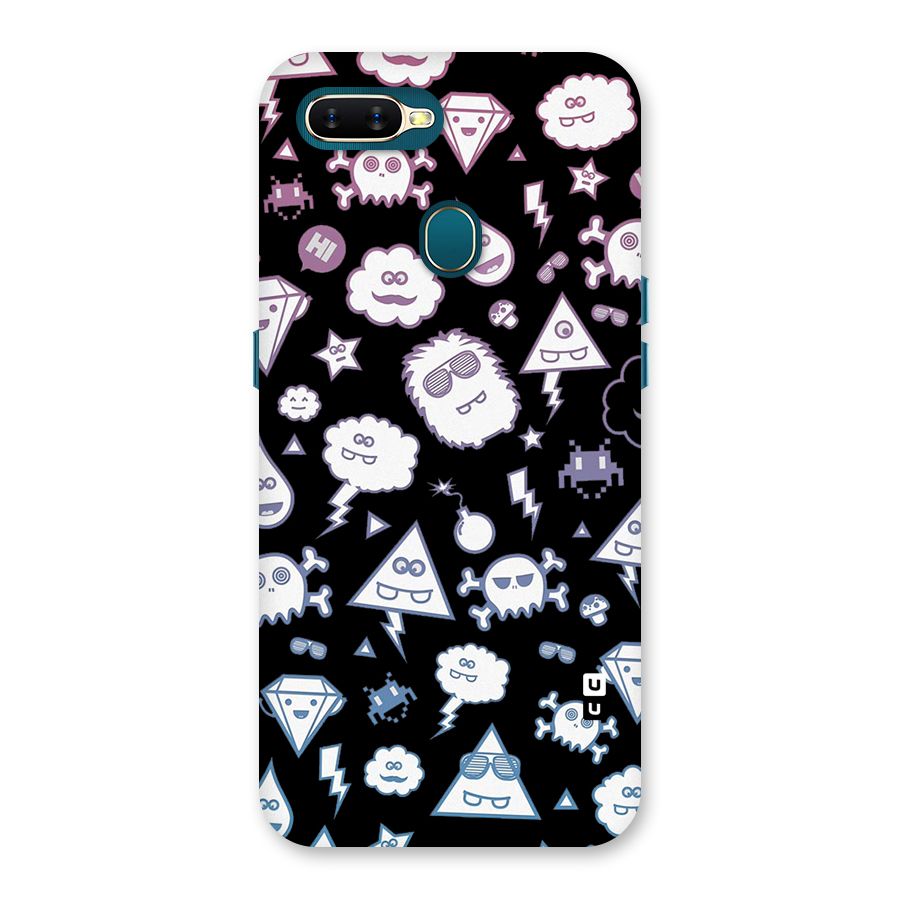 Funny Faces Back Case for Oppo A11k