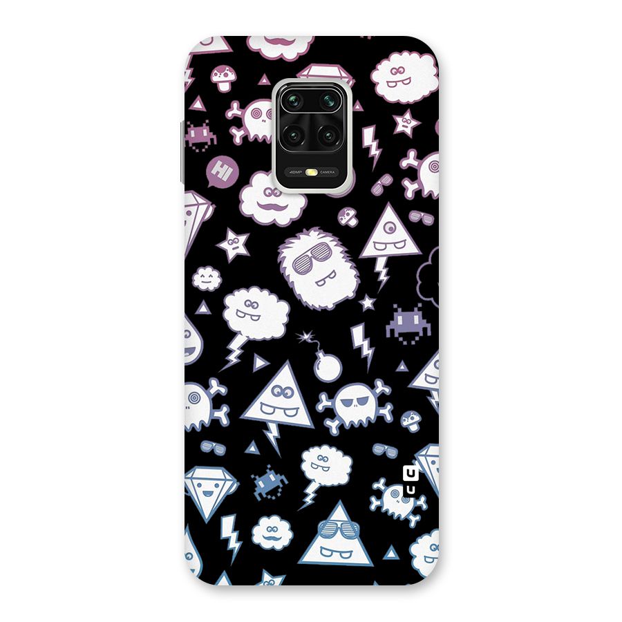 Funny Faces Back Case for Poco M2 Pro