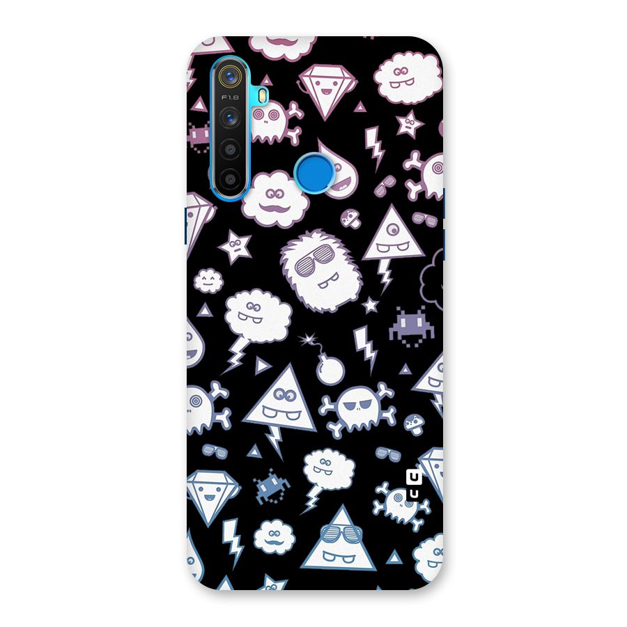 Funny Faces Back Case for Realme 5