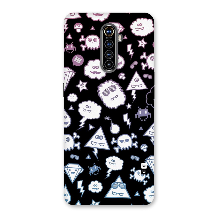 Funny Faces Back Case for Realme X2 Pro