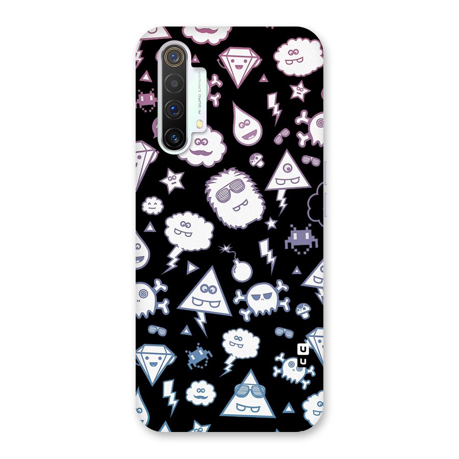 Funny Faces Back Case for Realme X3