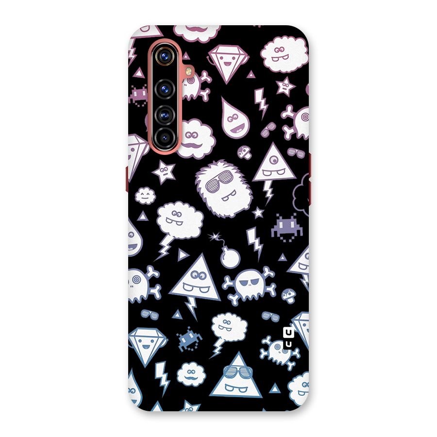 Funny Faces Back Case for Realme X50 Pro