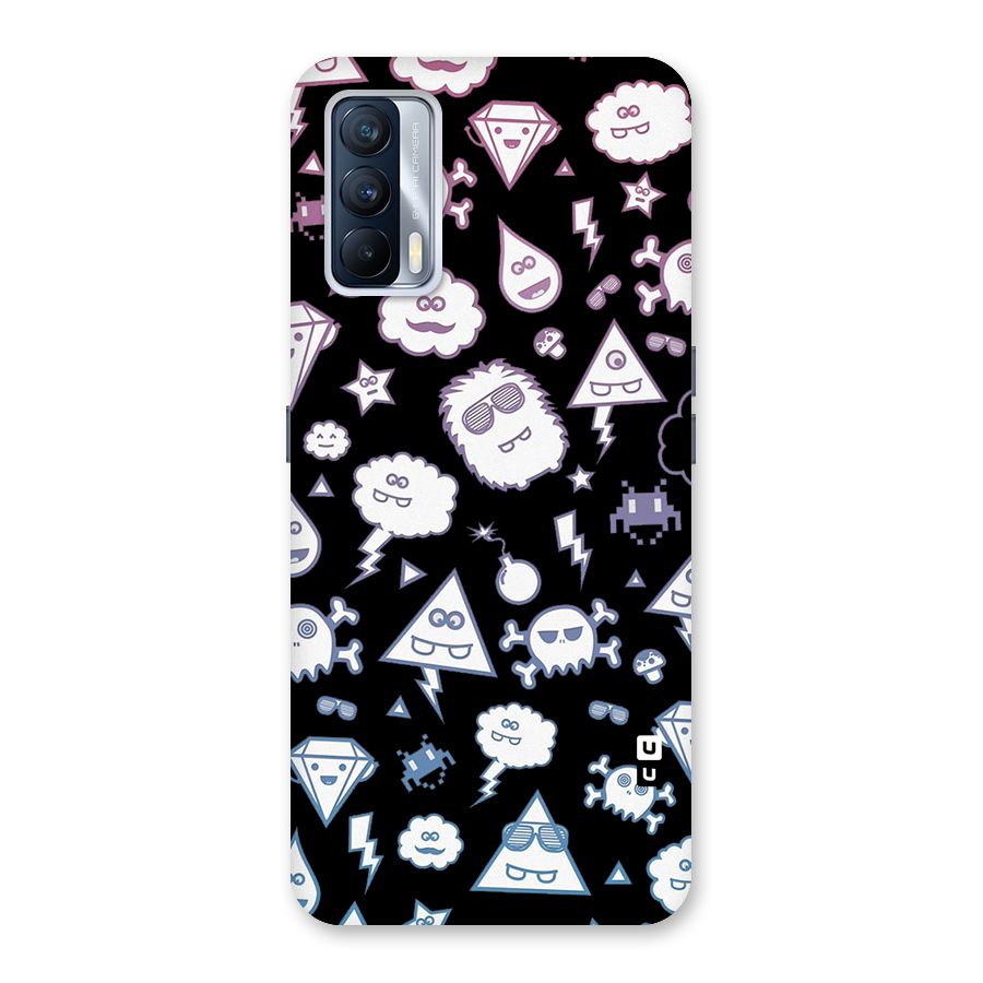 Funny Faces Back Case for Realme X7