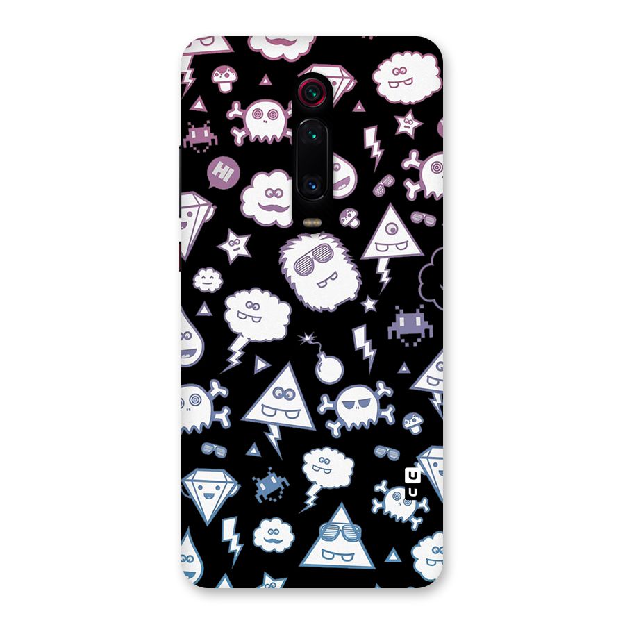 Funny Faces Back Case for Redmi K20 Pro