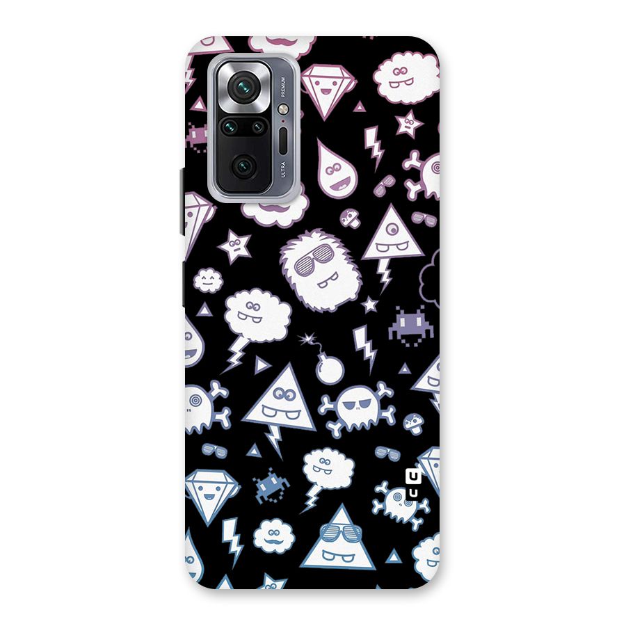 Funny Faces Back Case for Redmi Note 10 Pro