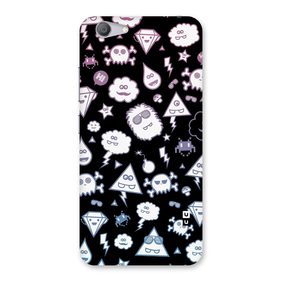 Funny Faces Back Case for Vivo Y53