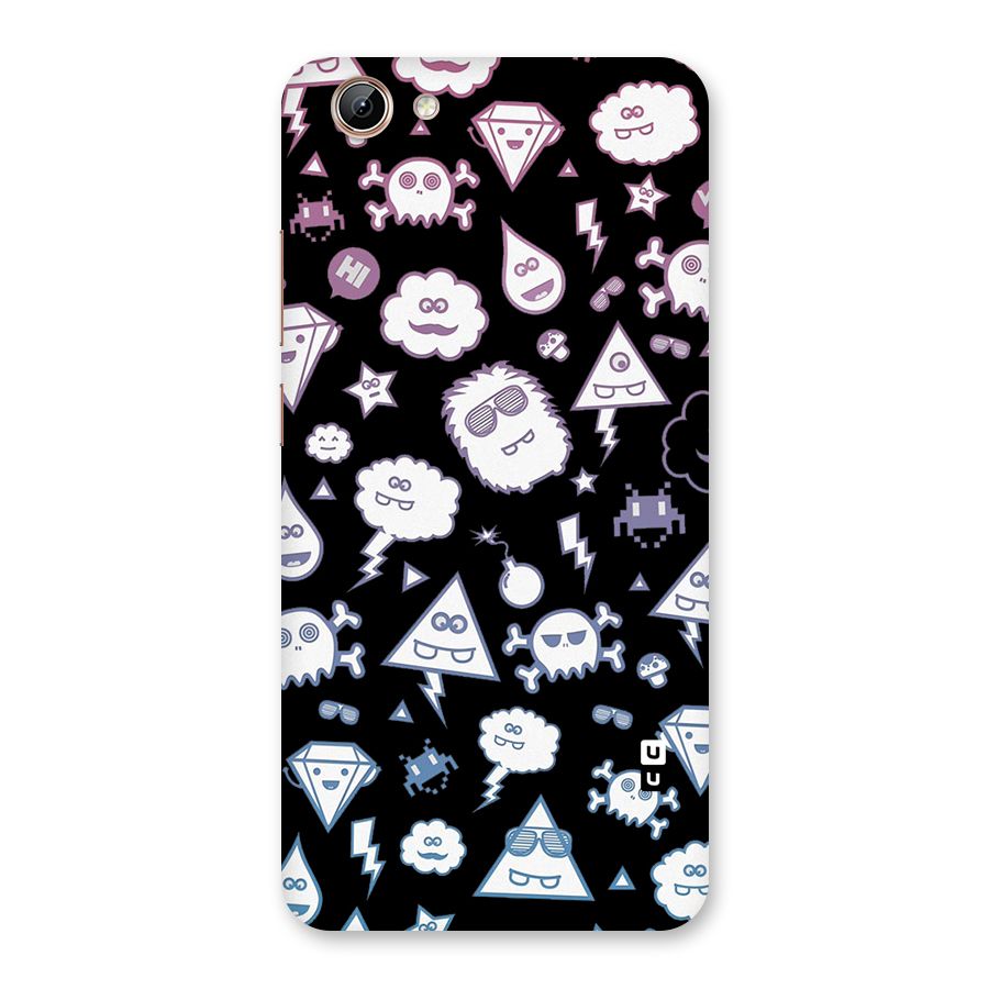 Funny Faces Back Case for Vivo Y71