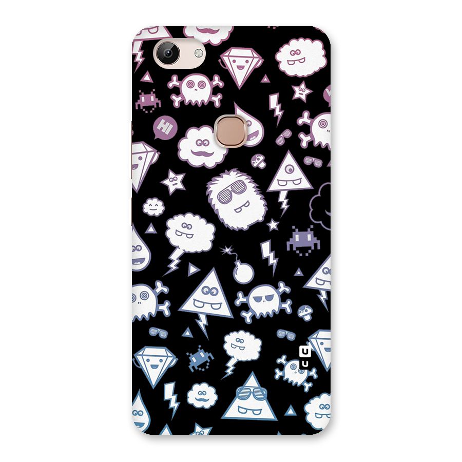 Funny Faces Back Case for Vivo Y83