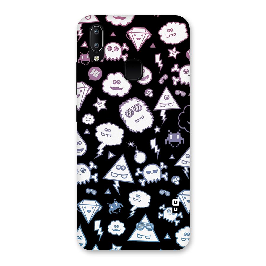 Funny Faces Back Case for Vivo Y93