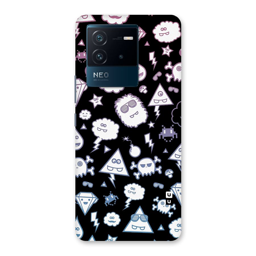 Funny Faces Back Case for Vivo iQOO Neo 6 5G