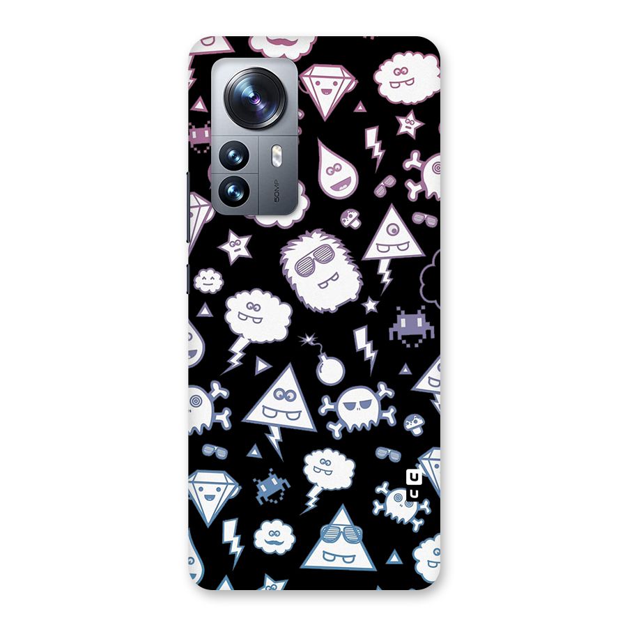 Funny Faces Back Case for Xiaomi 12 Pro