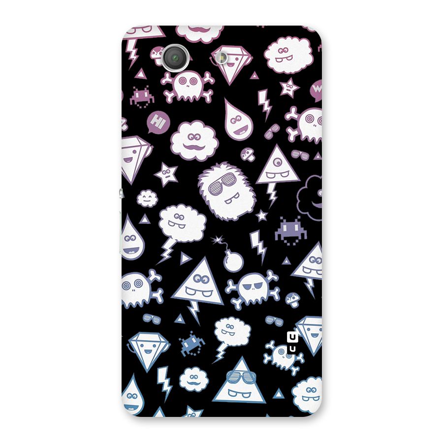 Funny Faces Back Case for Xperia Z3 Compact
