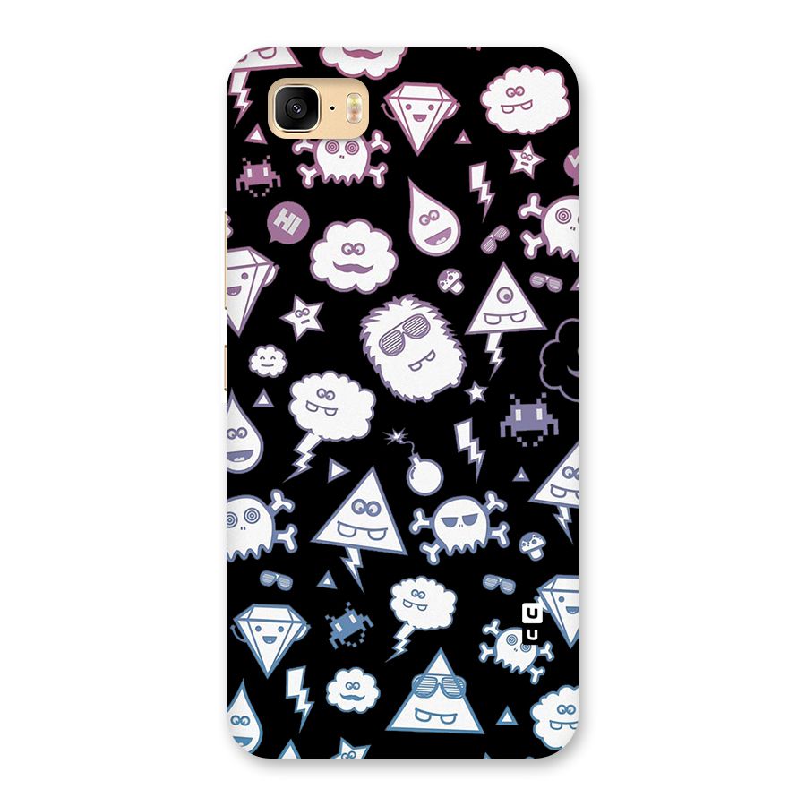 Funny Faces Back Case for Zenfone 3s Max