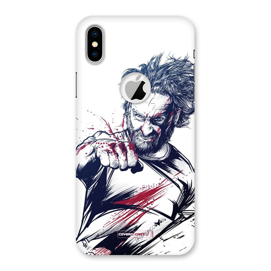 Fury Grimes Back Case for iPhone X Logo Cut