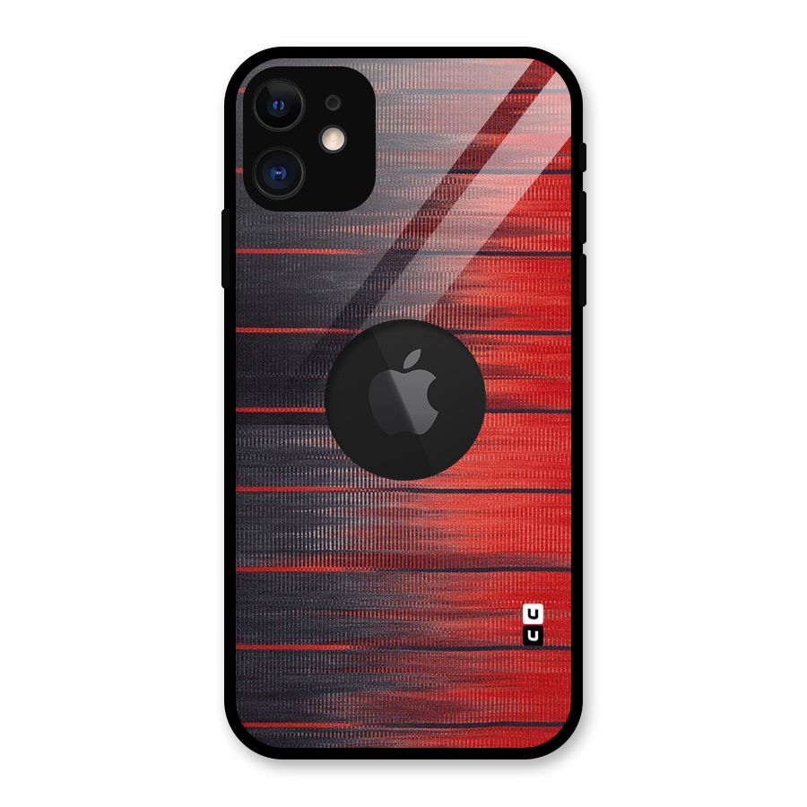 Fusion Shade Glass Back Case for iPhone 11 Logo Cut