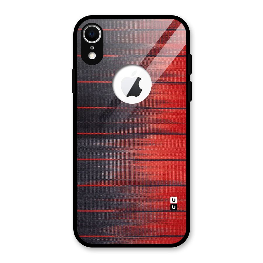 Fusion Shade Glass Back Case for iPhone XR Logo Cut