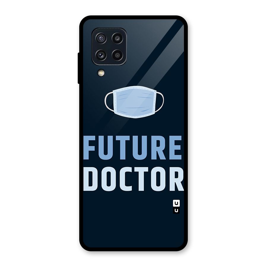 Future Doctor Glass Back Case for Galaxy M32