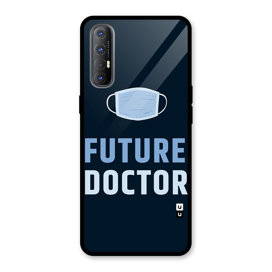 Future Doctor Glass Back Case for Oppo Reno3 Pro