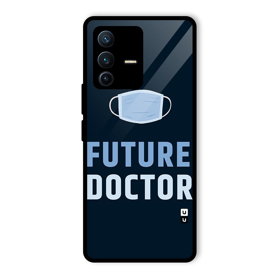 Future Doctor Glass Back Case for Vivo V23 Pro