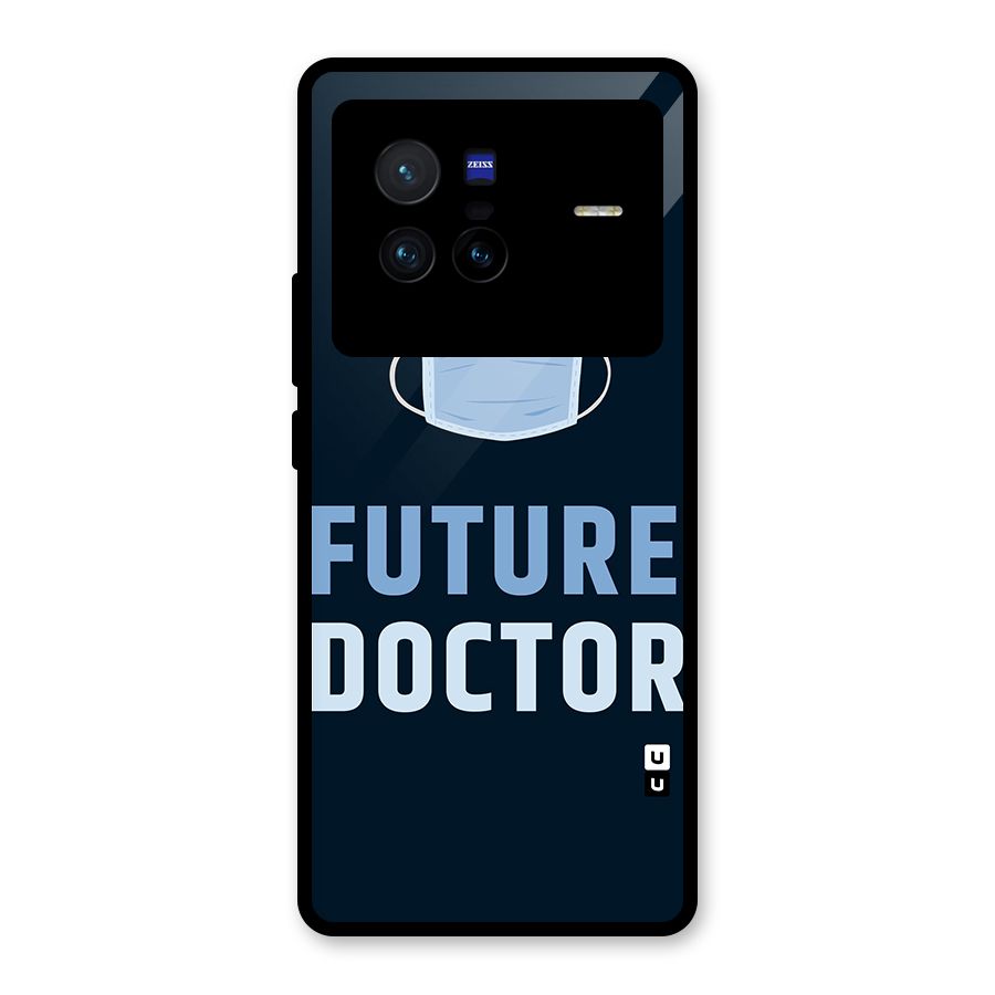 Future Doctor Glass Back Case for Vivo X80