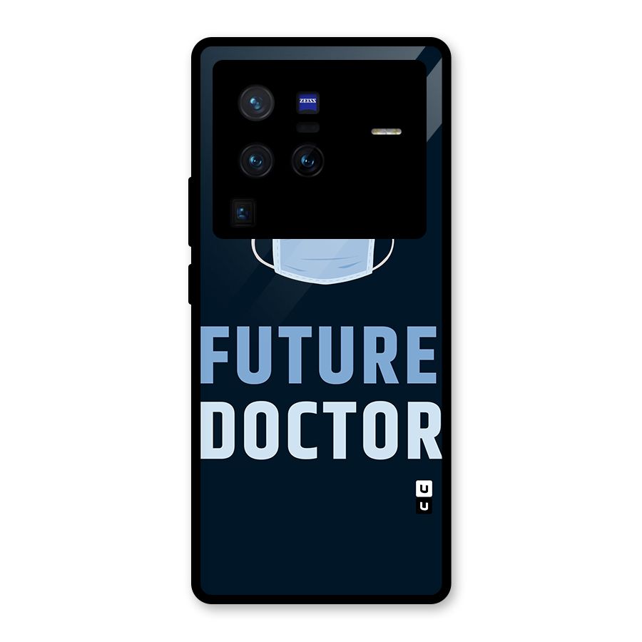 Future Doctor Glass Back Case for Vivo X80 Pro