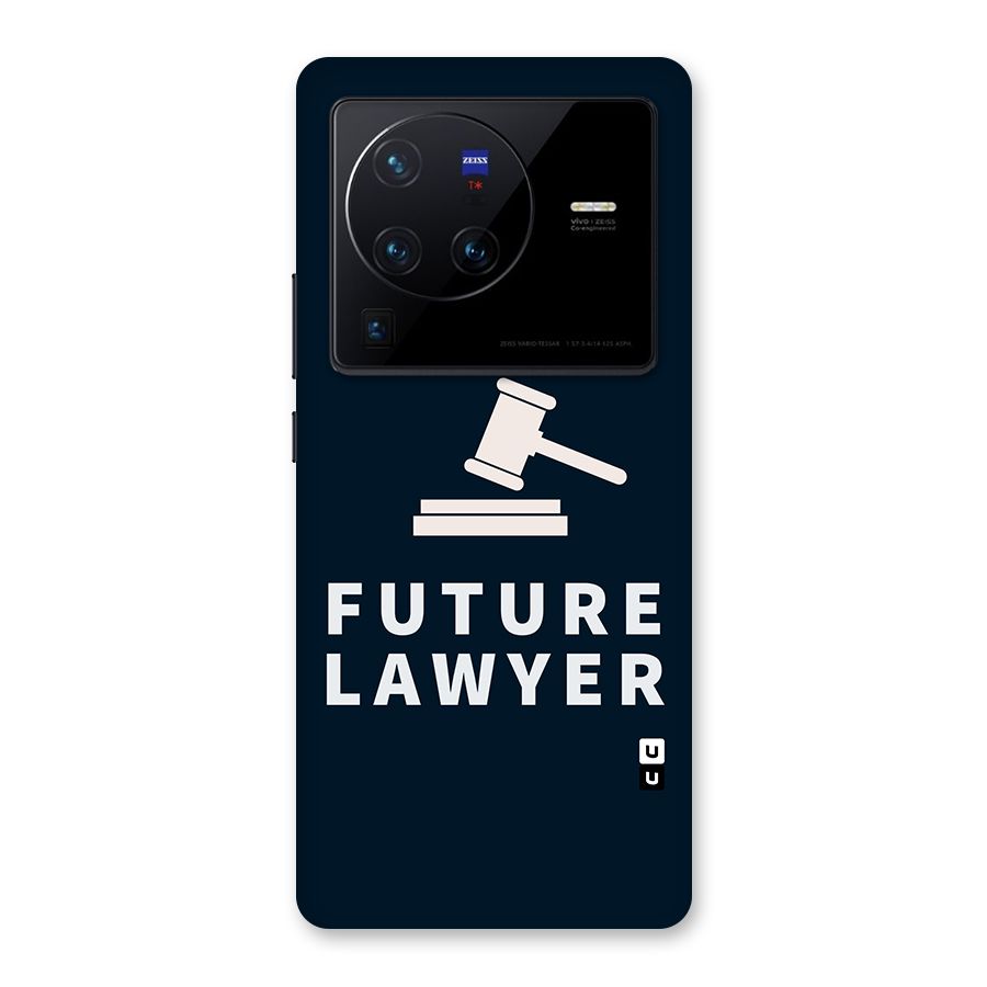 Future Lawyer Back Case for Vivo X80 Pro
