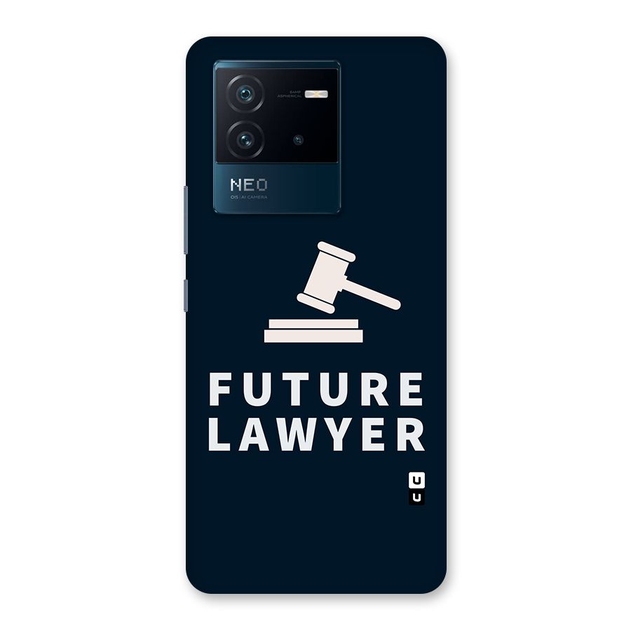 Future Lawyer Back Case for Vivo iQOO Neo 6 5G