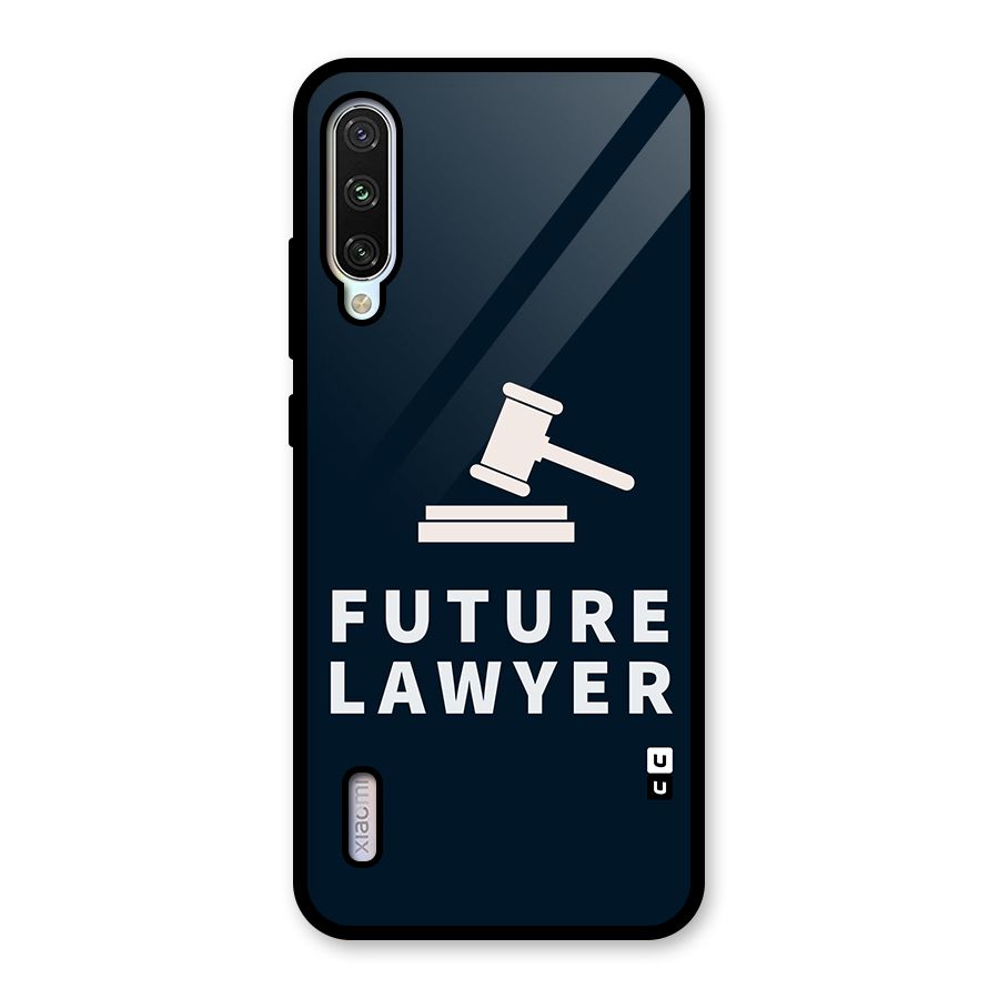Future Lawyer Glass Back Case for Mi A3