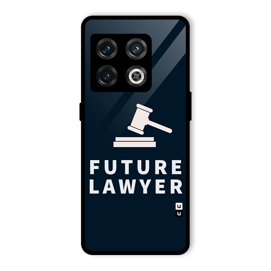 Future Lawyer Glass Back Case for OnePlus 10 Pro 5G